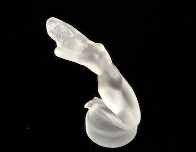 A Lalique 'Chrysis' Glass Mascot