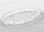 A LALIQUE CLEAR AND FROSTED GL