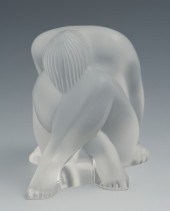 A Lalique Crystal Figurine of