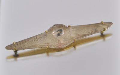 A Lalique "Deux Aigles" Brooch