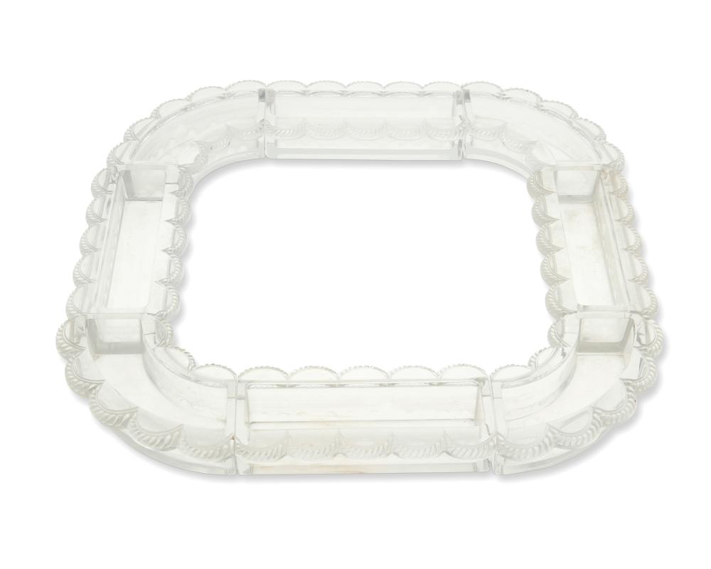 A LALIQUE "FESTONS" GLASS