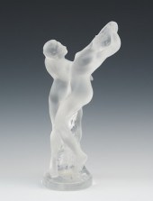 A Lalique France "Deux Danseus