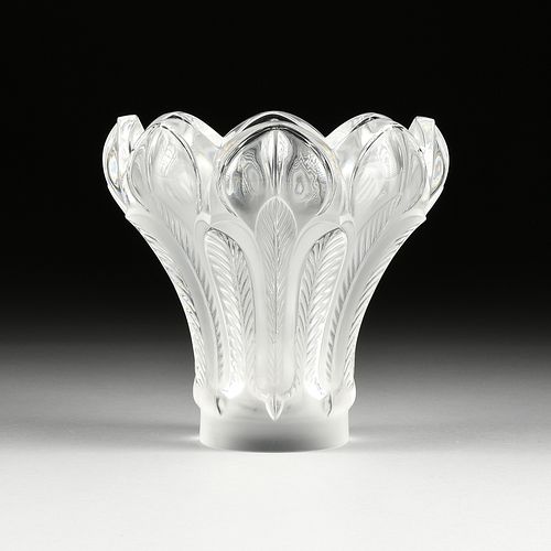 A LALIQUE FROSTED AND POLISHED