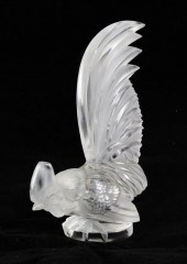 A Lalique frosted glass 'Le Co
