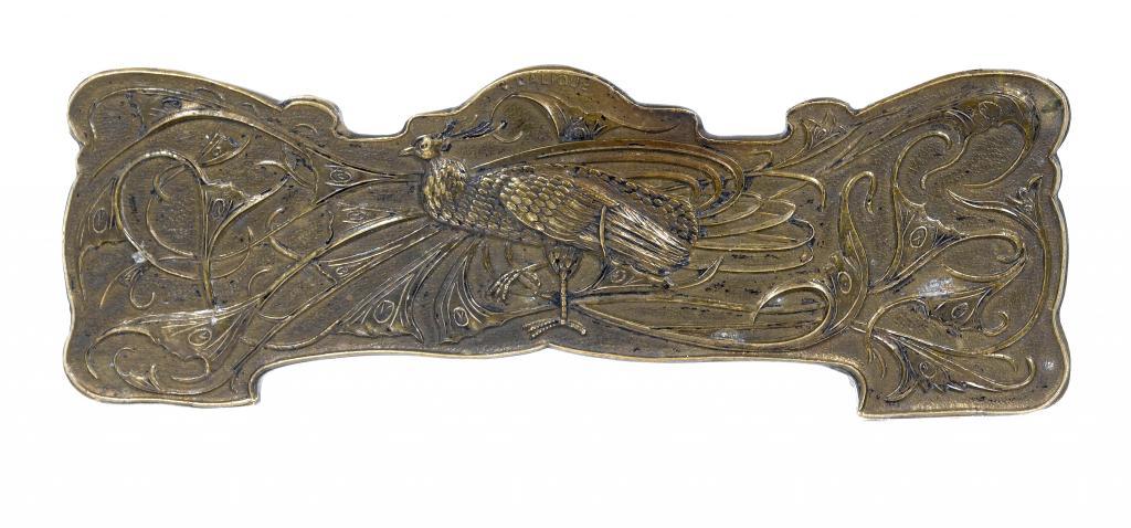 A LALIQUE GILT BRONZE WAIST CLASP