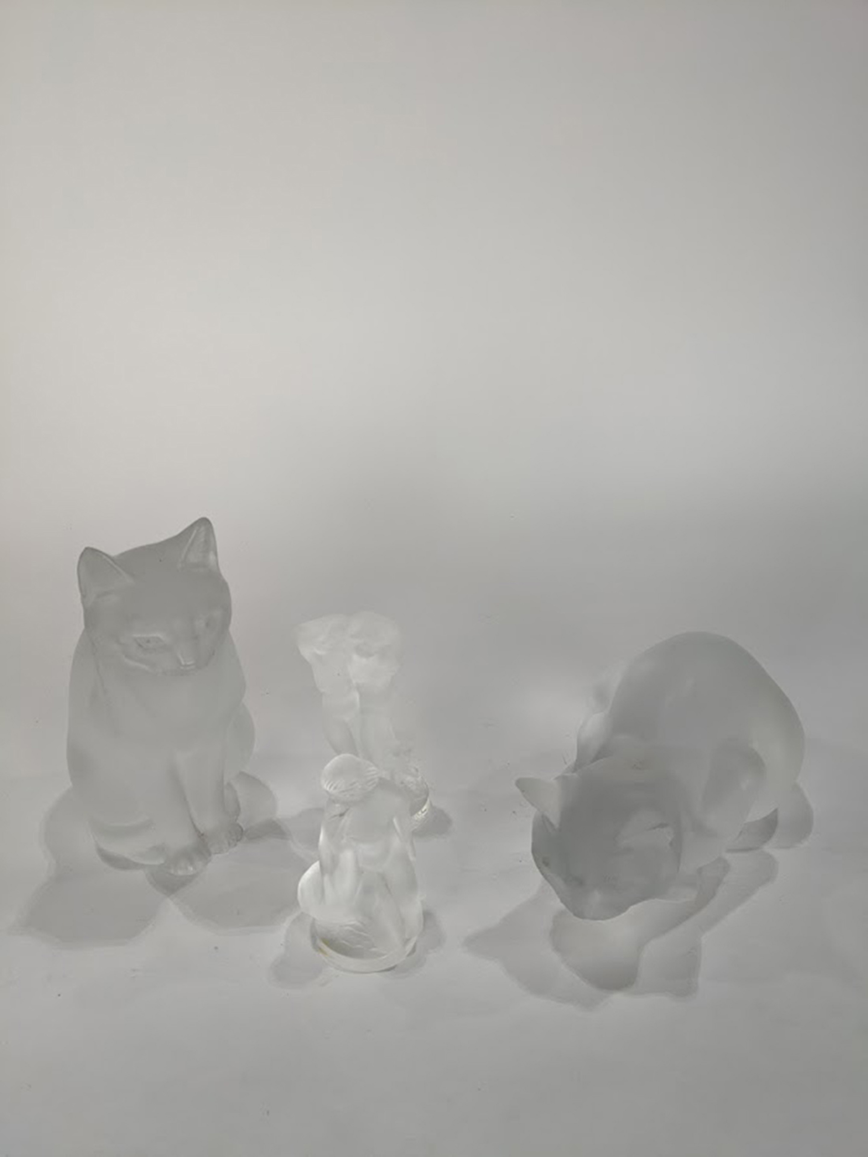 A LALIQUE GROUP (lot of 4)