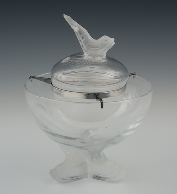 A Lalique "Igor" Caviar Server