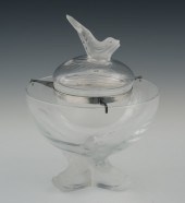 A Lalique "Igor" Caviar Server
