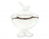 A LALIQUE "IGOR" GLASS CAVIAR