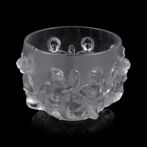 A Lalique Luxembourg Vase Second