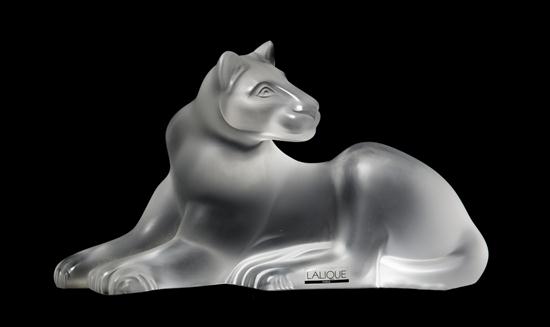 * A Lalique Molded and Frosted