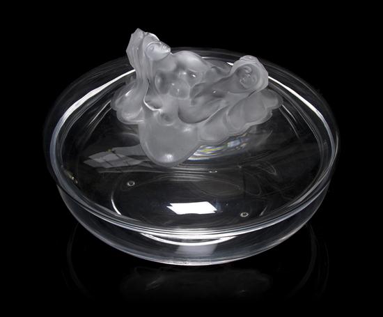 * A Lalique Molded and Frosted