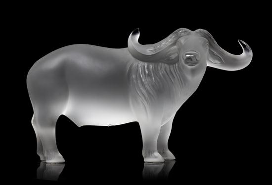 * A Lalique Molded and Frosted