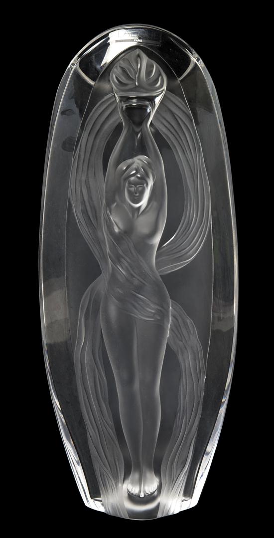 * A Lalique Molded and Frosted