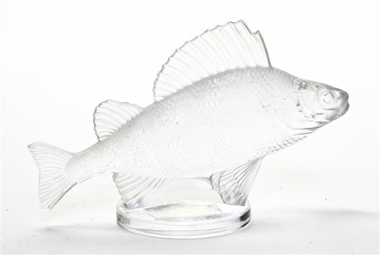 A Lalique Molded and Frosted