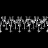 A Lalique Phalsbourg Stemware