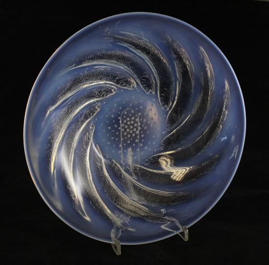 A Lalique 'Poissons' opalescent