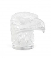 A LALIQUE "TETE D'AIGLE" CRYST