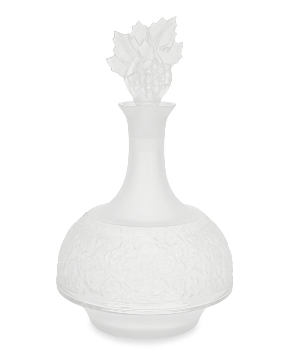 A LALIQUE "VERSAILLES" CRYSTAL