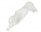 A LALIQUE "ZEILA PANTHER" CRYS