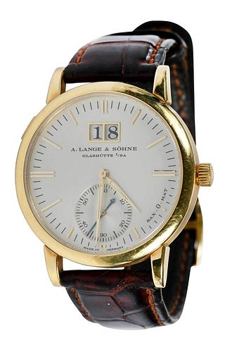 A. LANGE & SOHNE 18KT. WATCH37mm
