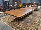 A LARGE AMERICAN THREE PEDESTA