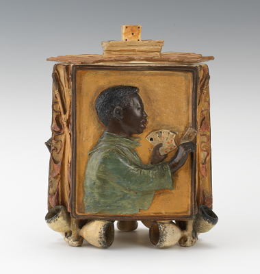 A Large Amphora Tobacco Humidor