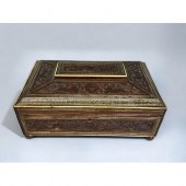 A LARGE ANGLO INDIAN CARVED SA