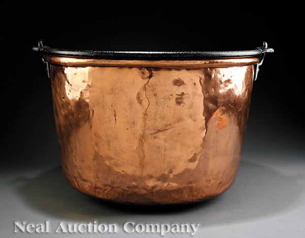 A Large Antique English Copper