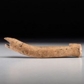 A Large Antler Atlatl Hook
Arc