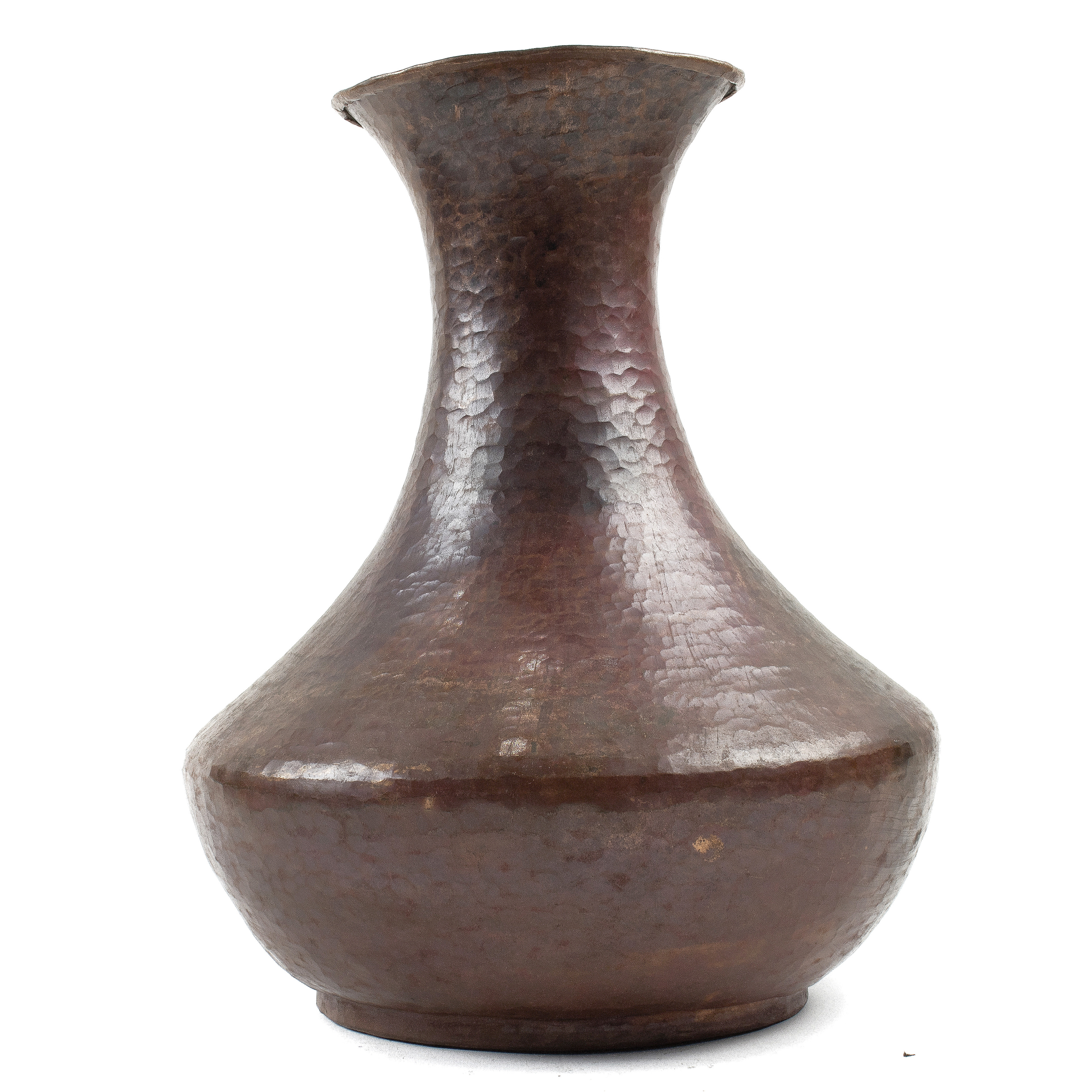 A LARGE ARTS & CRAFTS HAMMERED