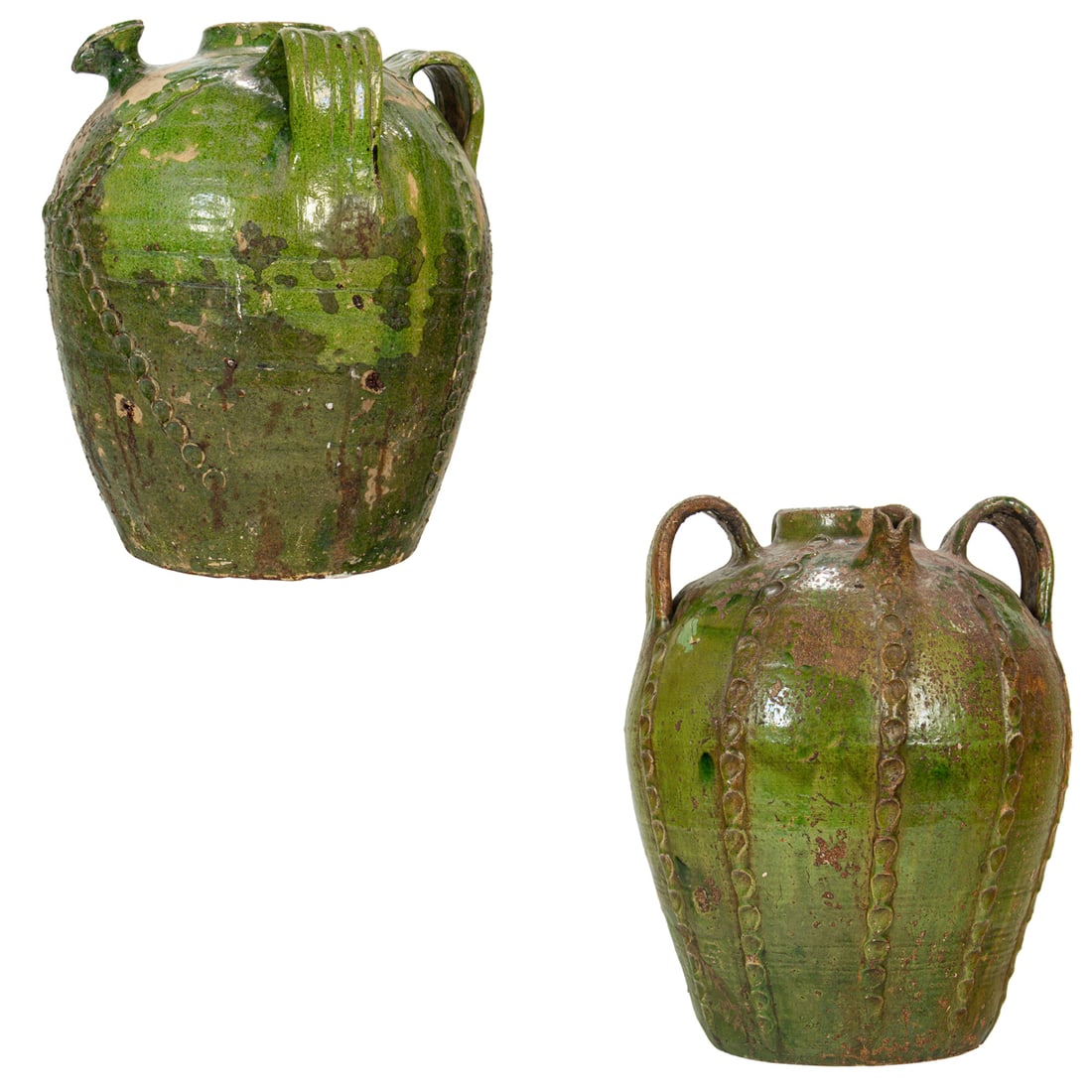 A LARGE ASSEMBLED PAIR OF FRENCH