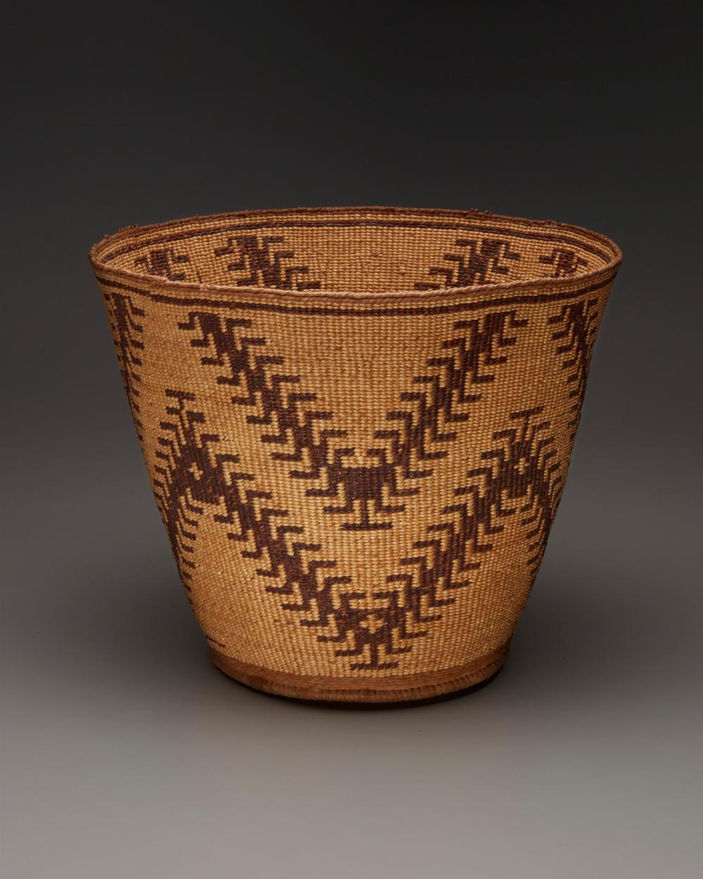 A LARGE ATSUGEWI BASKETA large