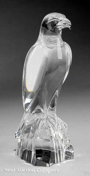 A Large Baccarat Crystal Figure