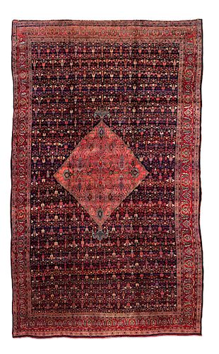 A LARGE BIDJAR CARPET, 25FT 2IN X