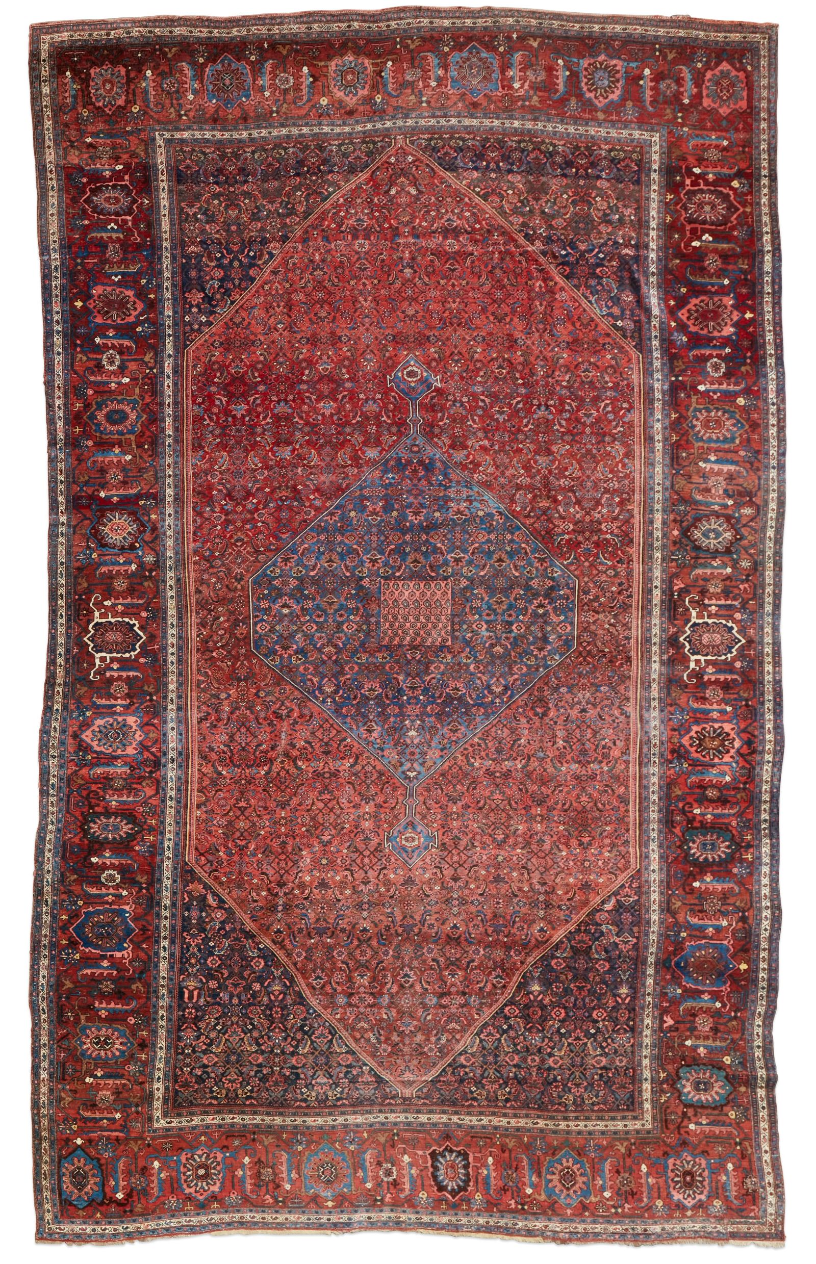 A LARGE BIDJAR CARPET, NORTHWEST