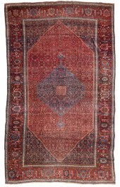 A LARGE BIDJAR CARPET, NORTHWE
