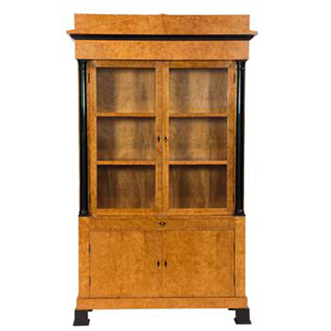 A LARGE BIEDERMEIER STYLE FRUITWOOD