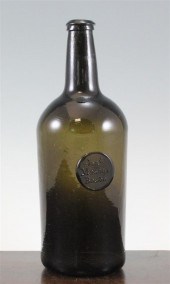 A large black glass sealed win