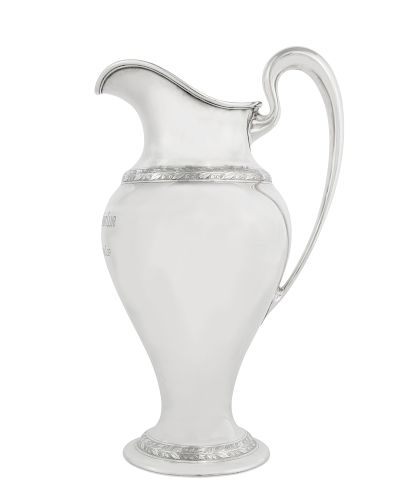A LARGE BLACK, STARR & FROST SILVER