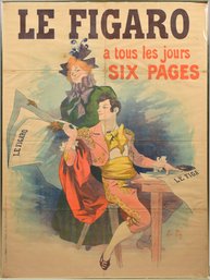 A large, ca.1900 lithographed
