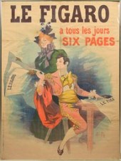 A large, ca.1900 lithographed