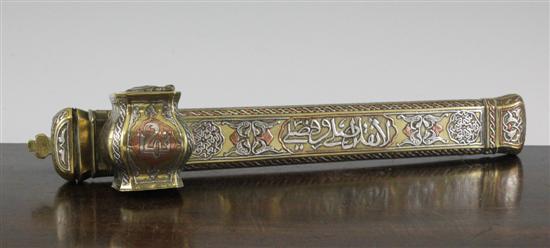 A large Cairo ware scribes box