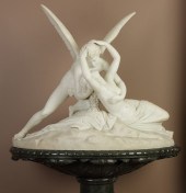 A Large Carved Marble Group of
