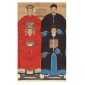A LARGE CHINESE ANCESTOR FAMIL