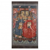 A LARGE CHINESE ANCESTOR PORTR