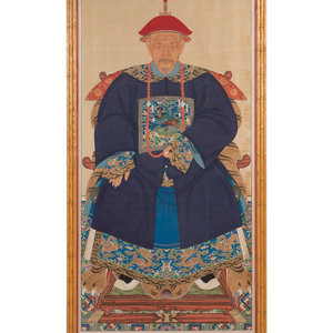 A Large Chinese Ancestor Portrait