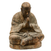 A LARGE CHINESE BUDDHIST MONK