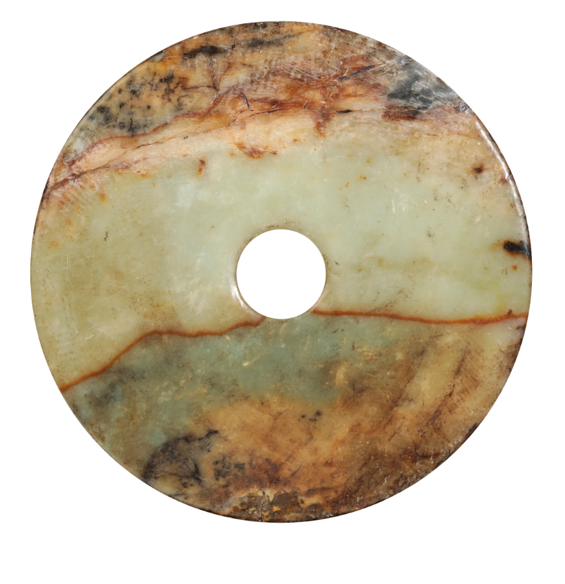 A LARGE CHINESE GREEN HARDSTONE