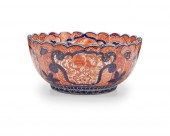 A LARGE CHINESE IMARI PORCELAI
